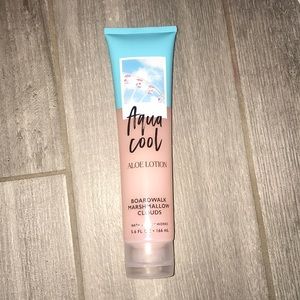 Bath and body works aqua gel aloe lotion!